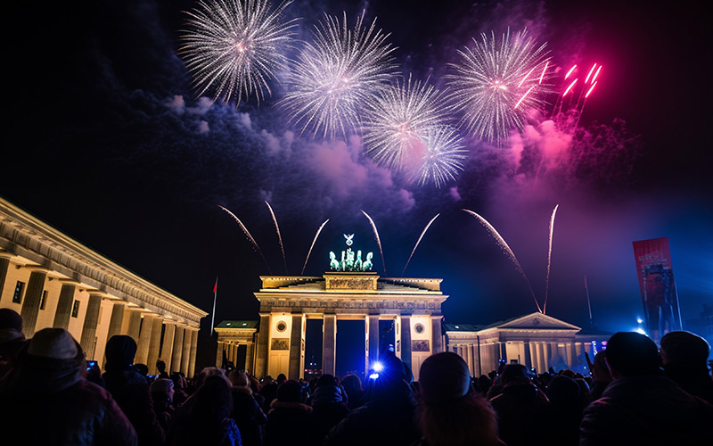 New Year’s Eve fireworks celebration