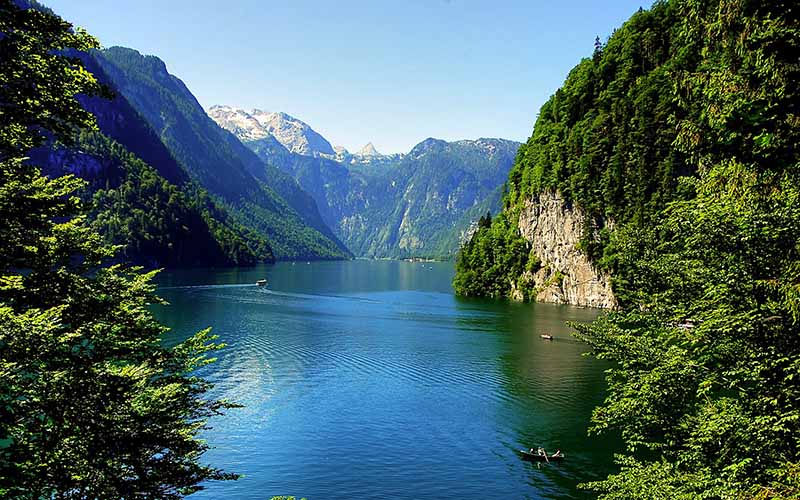 konigssee Germany’s cleanest and deepest lake