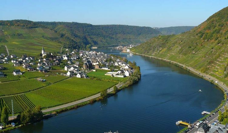 cochem-Moselle-river in germany