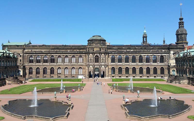 Zwinger Palace Dresden Old Town 