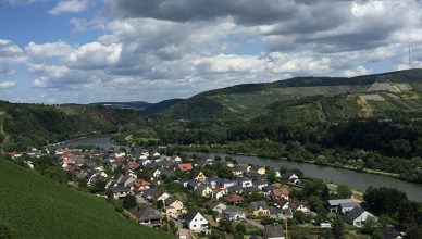 Arial View of Moselle Valley
