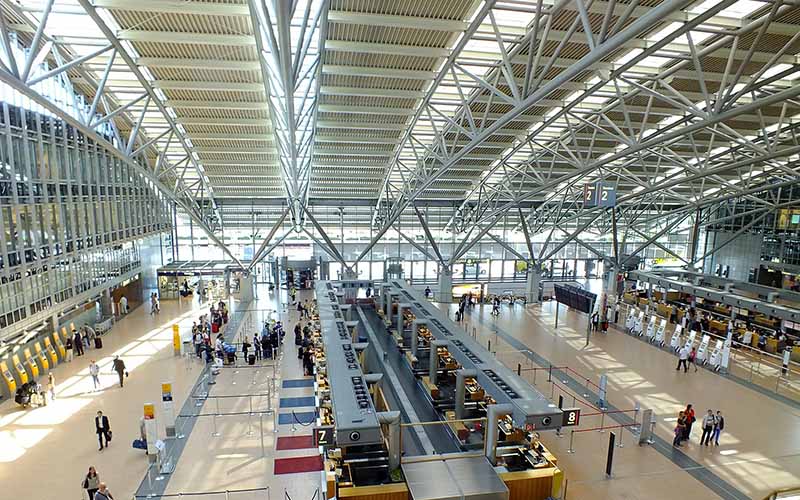 Hamburg Airport Germany 