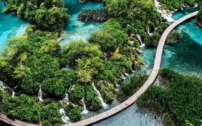 Plitvice Lake, Croatia.