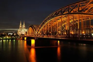 Architectural Photo of Bridge during Nighttime